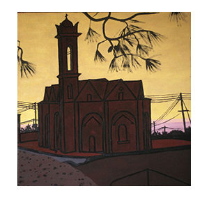 Church at Sunset